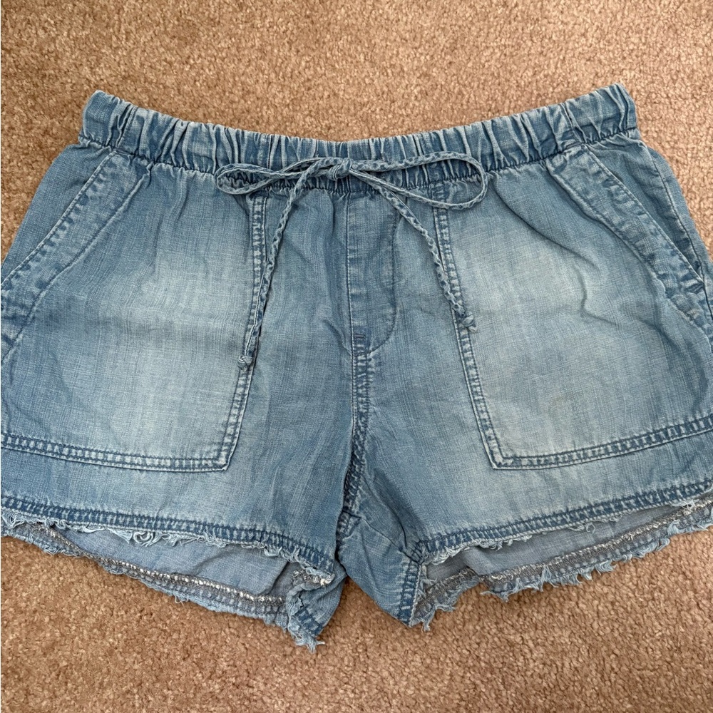 Bella Dahl Light Blue Jean Shorts